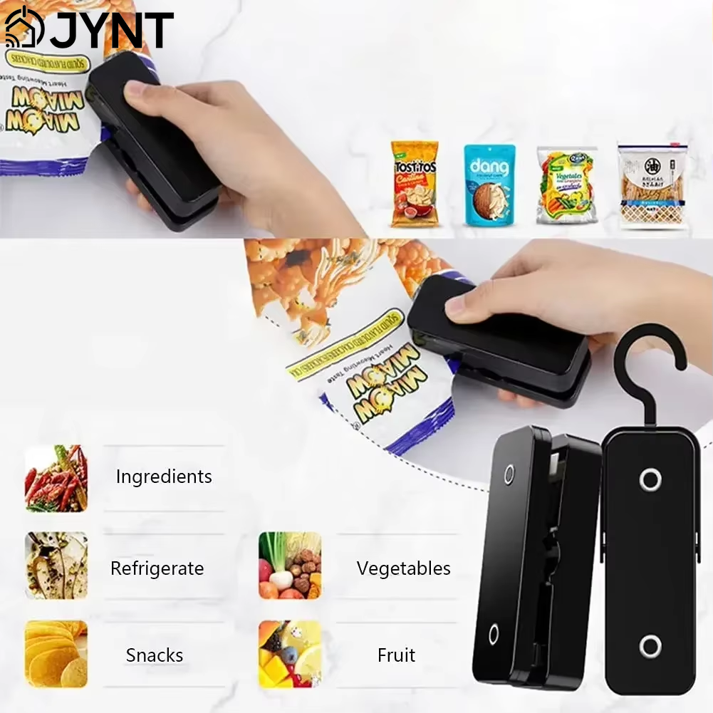 Mini Portable Sealer Heat Sealing Machine Package Sealer Bags Thermal Plastic Food Bag Closure Packing Bag Sealer Kitchen Items